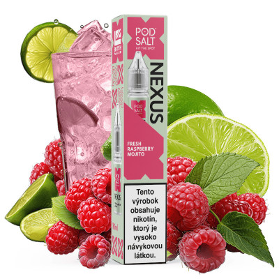 10ml Fresh Raspberry Mojito POD SALT Nexus SALT e-liquid | www.e-smoke.sk