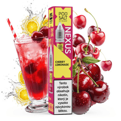 10ml Cherry Lemonade POD SALT Nexus SALT e-liquid | www.e-smoke.sk