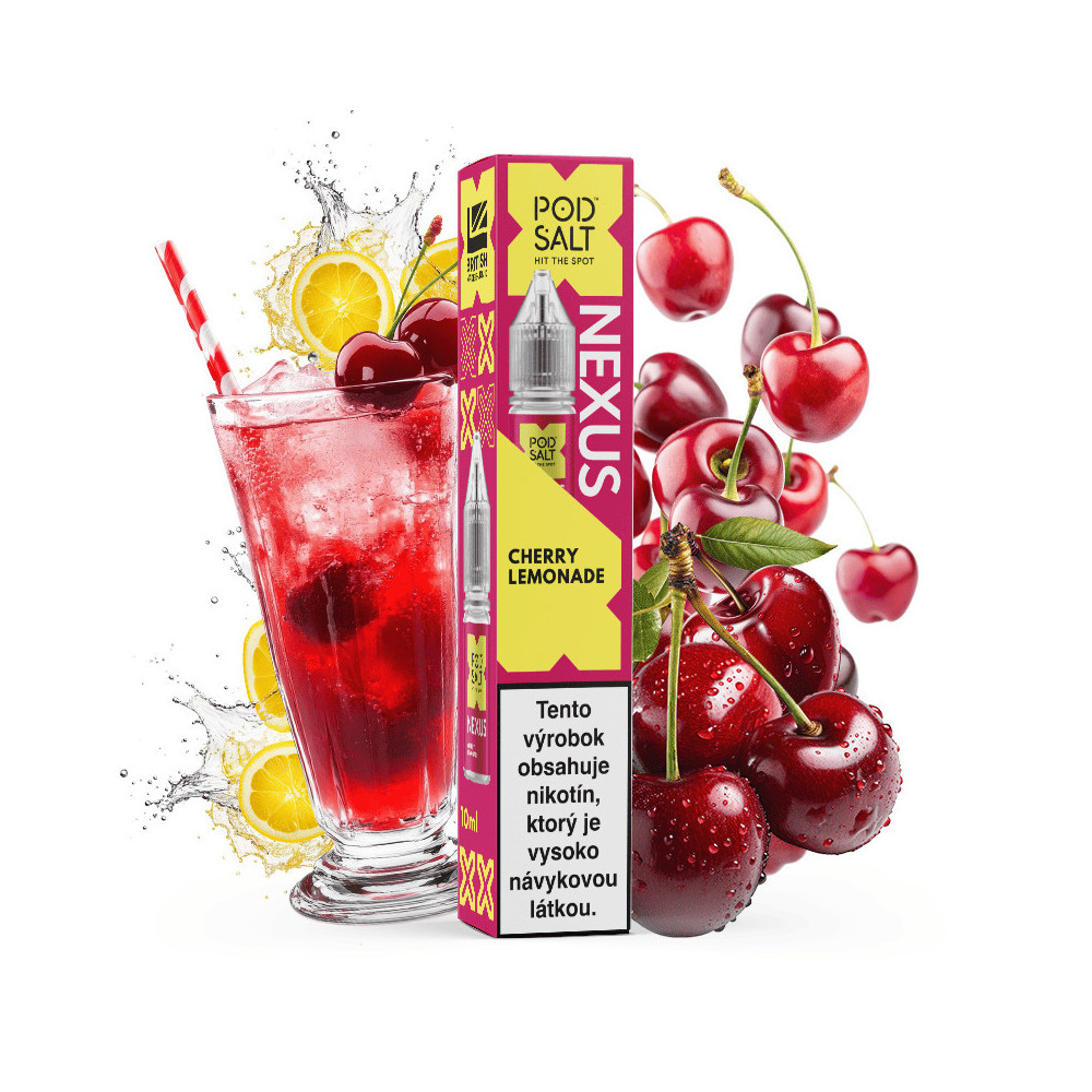 10ml Cherry Lemonade POD SALT Nexus SALT e-liquid | www.e-smoke.sk
