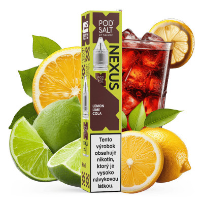 10ml Lemon Lime Cola POD SALT Nexus SALT e-liquid | www.e-smoke.sk