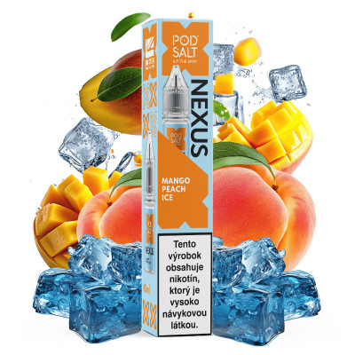 10ml Mango Peach Ice POD SALT Nexus SALT e-liquid | www.e-smoke.sk