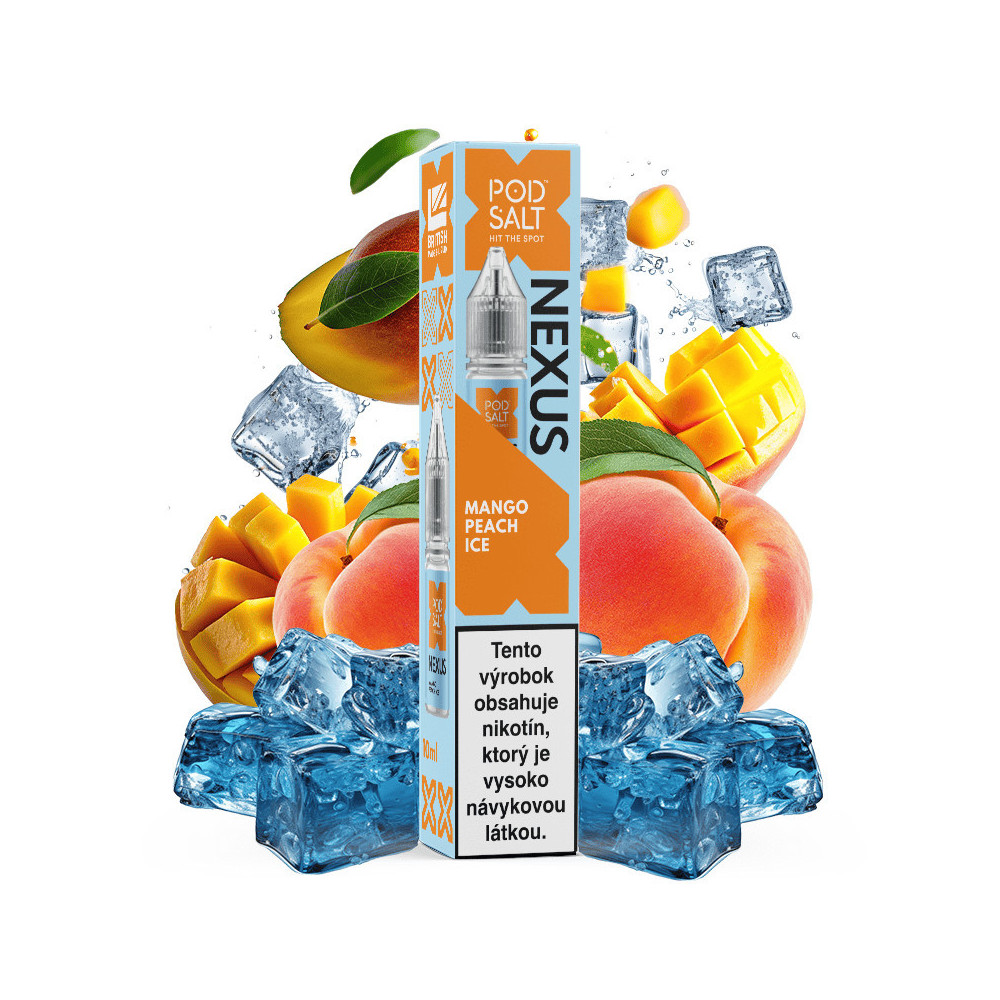 10ml Mango Peach Ice POD SALT Nexus SALT e-liquid | www.e-smoke.sk