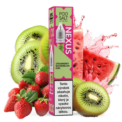 10ml Strawberry Watermelon Kiwi POD SALT Nexus SALT e-liquid | www.e-smoke.sk
