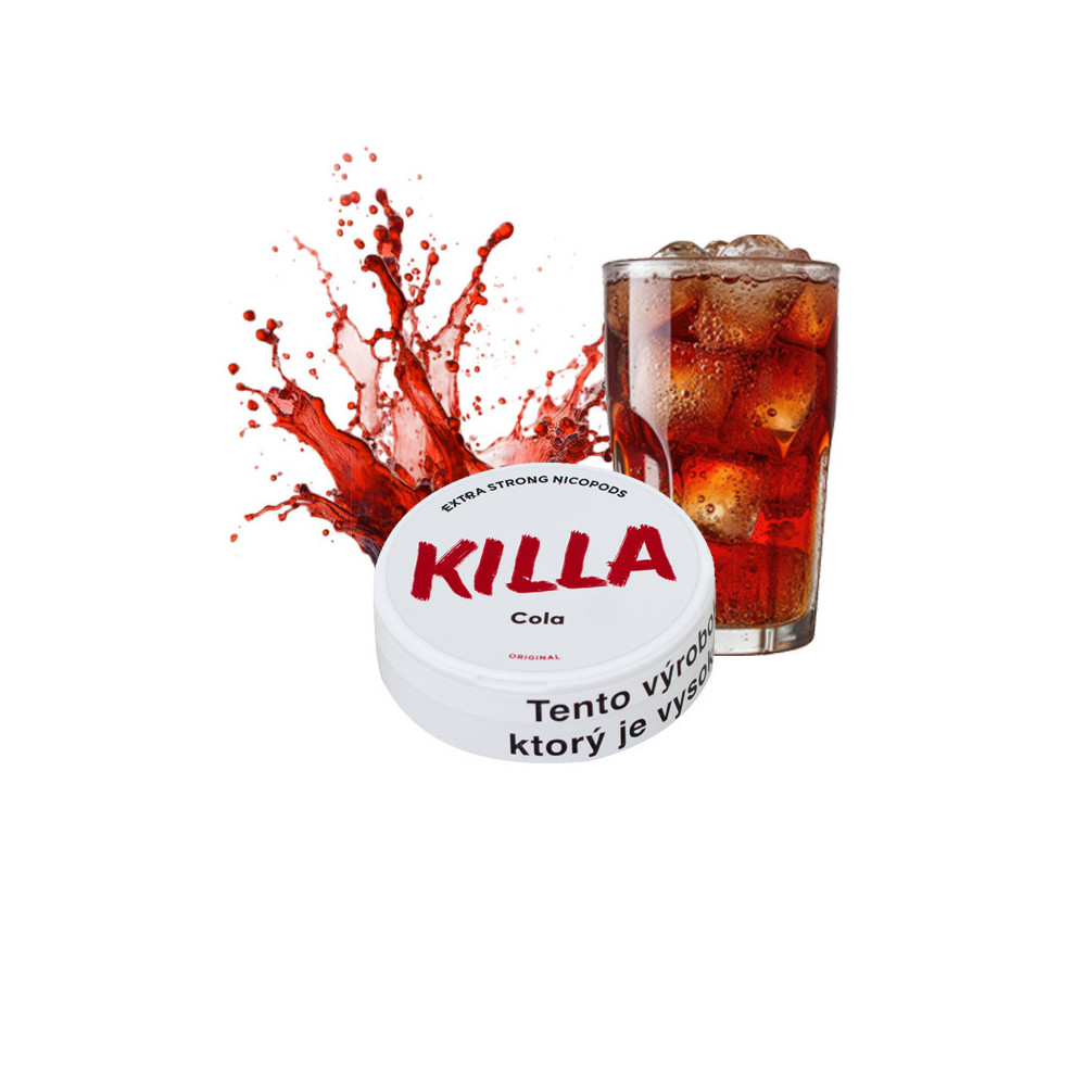 Cola KILLA nikotínové vrecúška