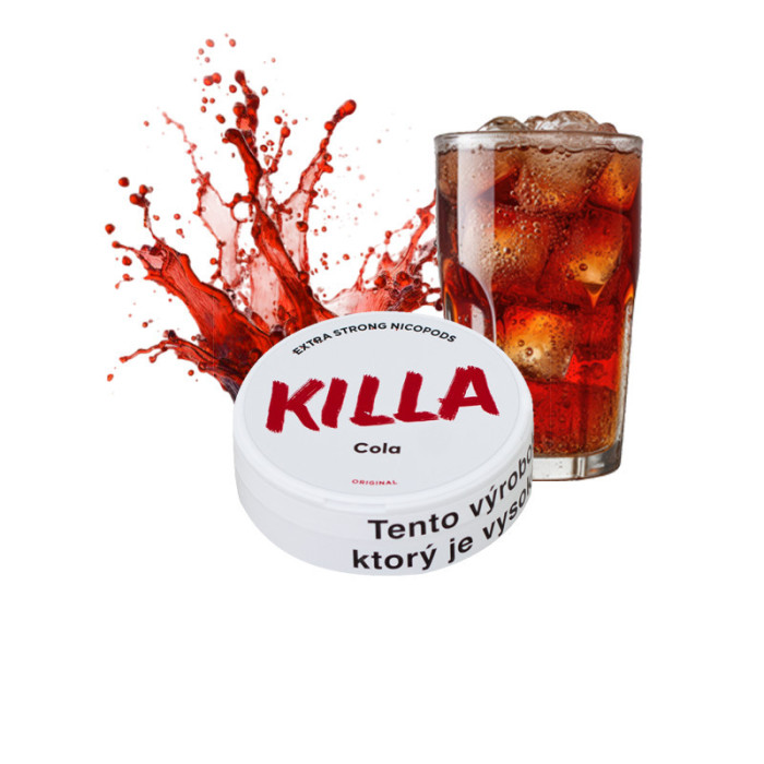 Cola KILLA nikotínové vrecúška