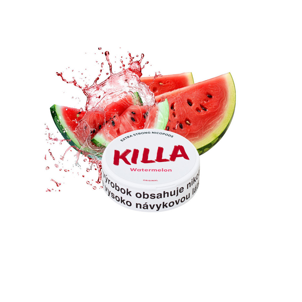 Watermelon KILLA nikotínové vrecúška