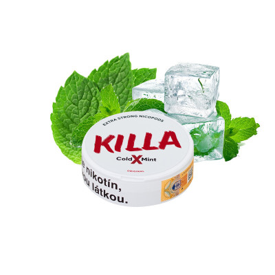 Cold X Mint KILLA nikotínové vrecúška