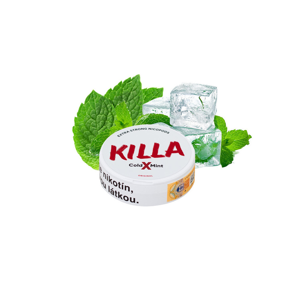 Cold X Mint KILLA nikotínové vrecúška