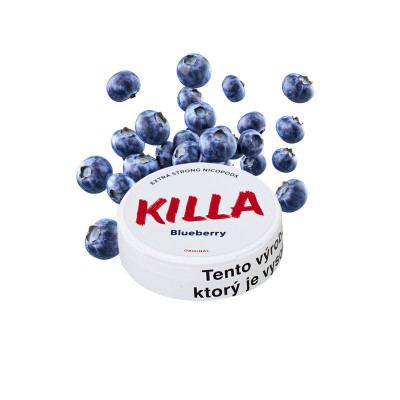 Blueberry KILLA nikotínové vrecúška