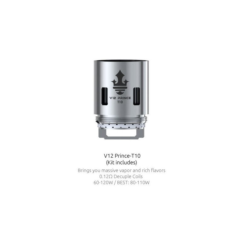 SMOK TFV12 Prince - T10 žhaviaca hlava