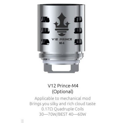 SMOK TFV12 Prince - M4 žhaviaca hlava