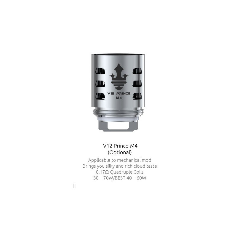 SMOK TFV12 Prince - M4 žhaviaca hlava