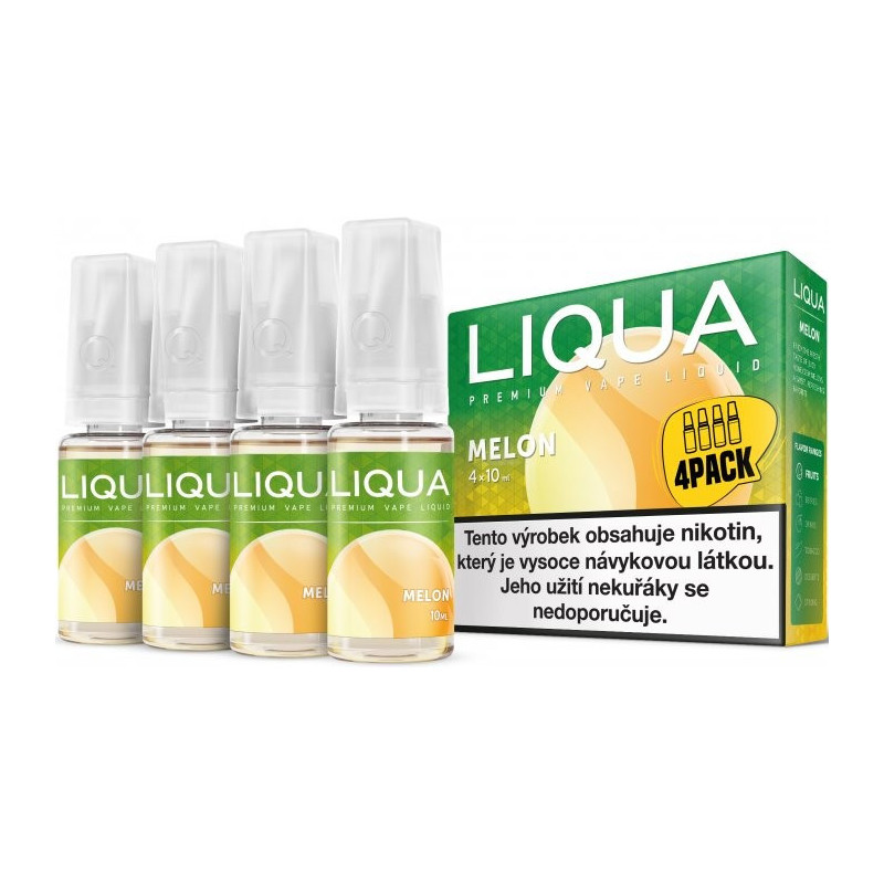 4-Pack Žltý melón LIQUA Elements E-Liquid