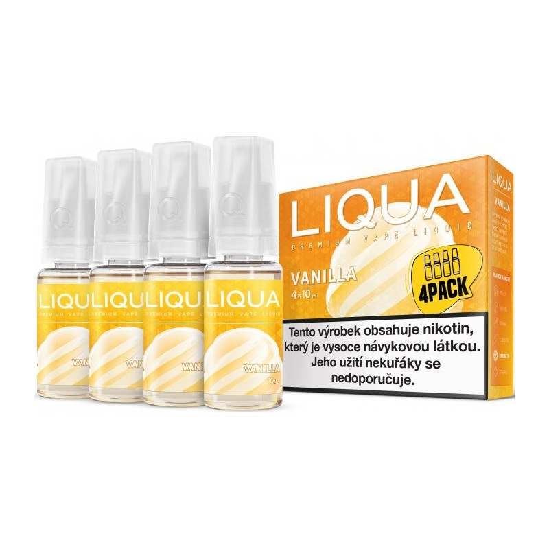 4-Pack Vanilka LIQUA Elements E-Liquid