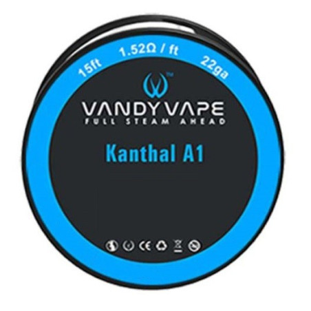 Vandy Vape Kanthal A1 22GA 4,5m