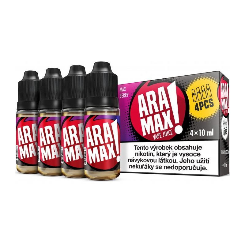 4-Pack Lesná Zmes Aramax e-liquid