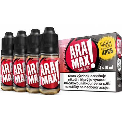 4-Pack Jahoda Aramax e-liquid