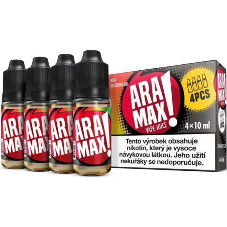 4-Pack Melón Aramax e-liquid