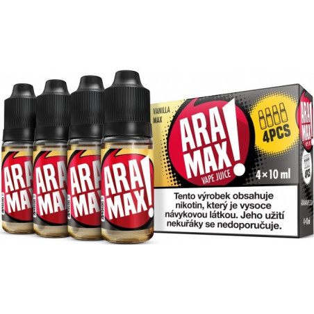4-Pack Vanilka Aramax e-liquid