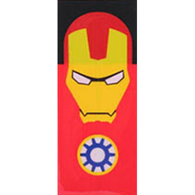 Wrap fólia Iron Man na 18650