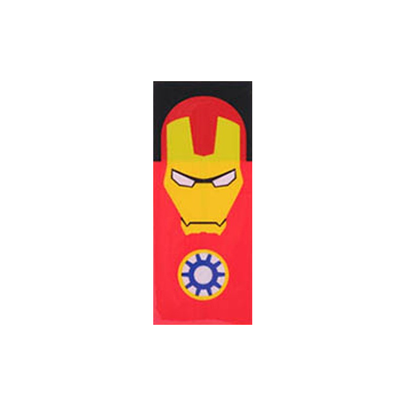 Wrap fólia Iron Man na 18650