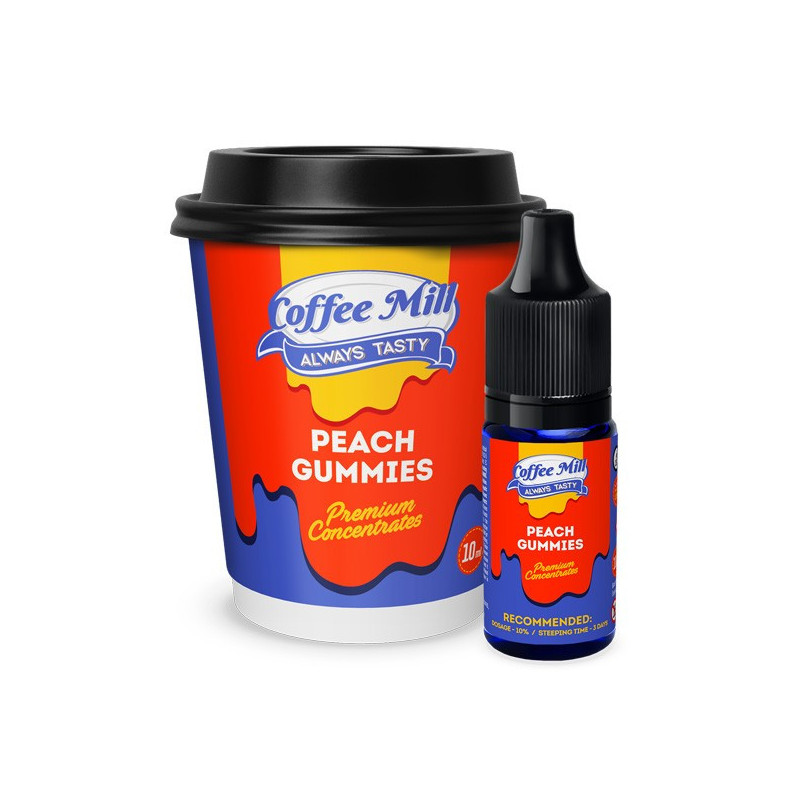 10 ml Peach Gummies COFFEE MILL aróma