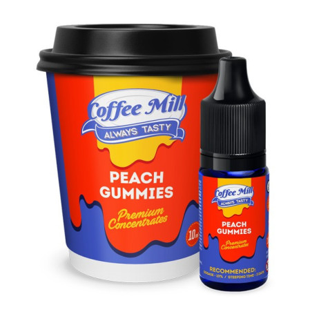 10 ml Peach Gummies COFFEE MILL aróma