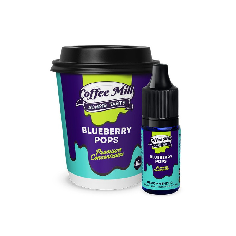 10 ml Blueberry Pops COFFEE MILL aróma