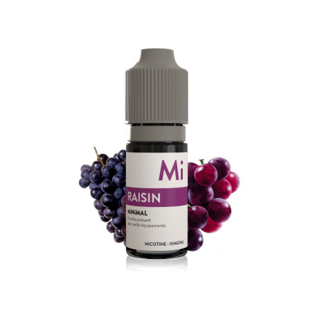10 ml Grape MiNiMAL e-liquid