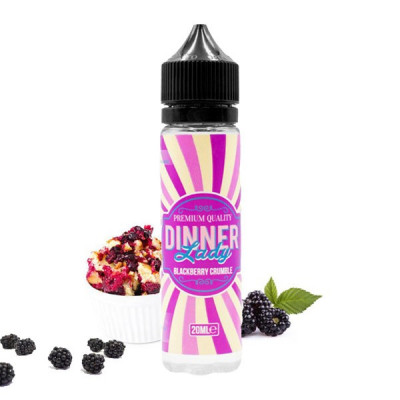 60 ml Blackberry Crumble Dinner Lady - 20 ml S&V
