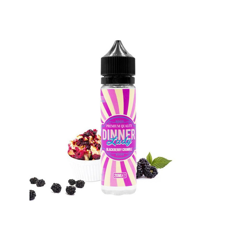 60 ml Blackberry Crumble Dinner Lady - 20 ml S&V
