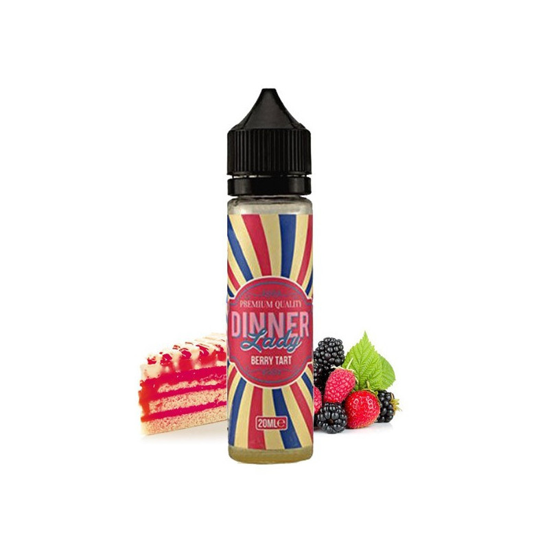 60 ml Berry Tart Dinner Lady - 20 ml S&V