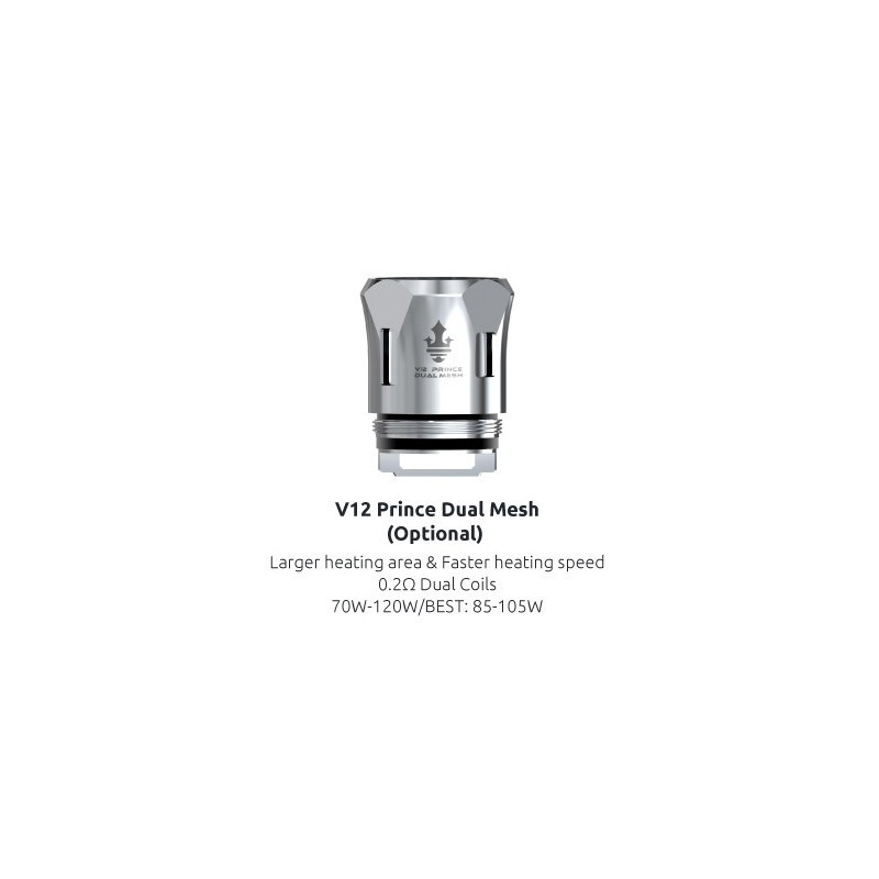 SMOK V12 Prince Dual Mesh 0,2 Ohm žhaviaca hlava