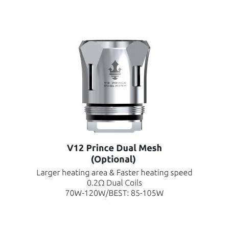 SMOK V12 Prince Dual Mesh 0,2 Ohm žhaviaca hlava