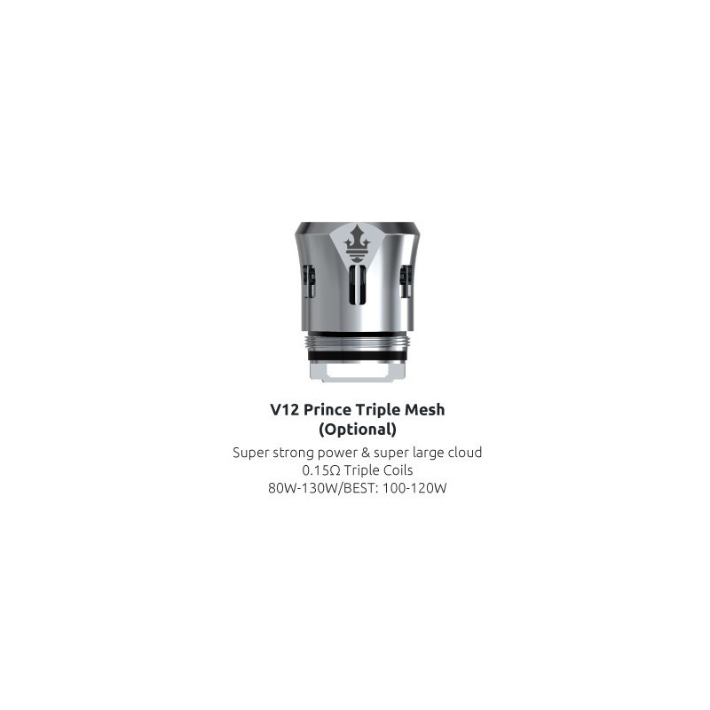 SMOK V12 PrinceTriple Mesh 0,2 Ohm žhaviaca hlava