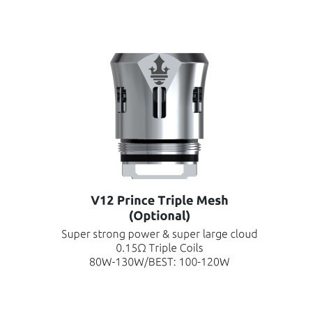 SMOK V12 PrinceTriple Mesh 0,2 Ohm žhaviaca hlava