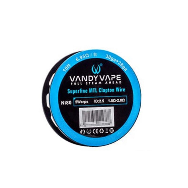 Vandy Vape Ni80 Superfine MTL Clapton_30ga+38ga