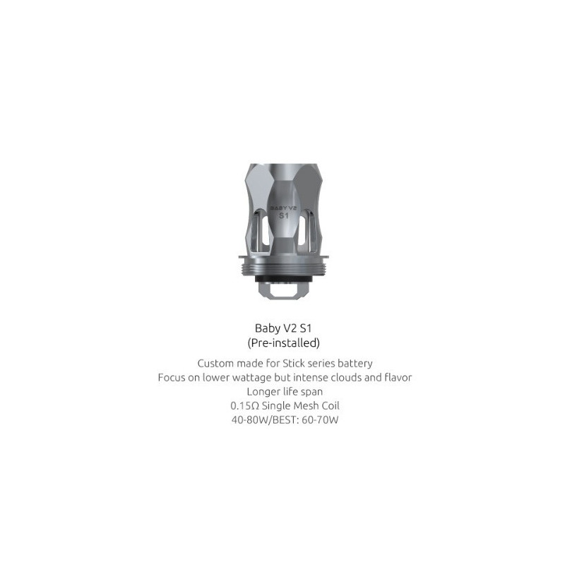 SMOK TFV8 Baby V2 S1 0,15 Ohm žhaviaca hlava