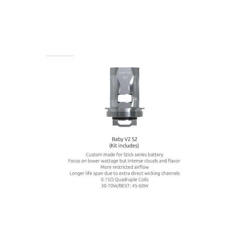 SMOK TFV8 Baby V2 S2 0,15 Ohm žhaviaca hlava