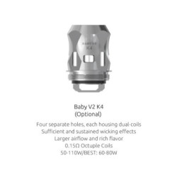 SMOK TFV8 Baby V2 K4 žhaviaca hlava 0,15 Ohm