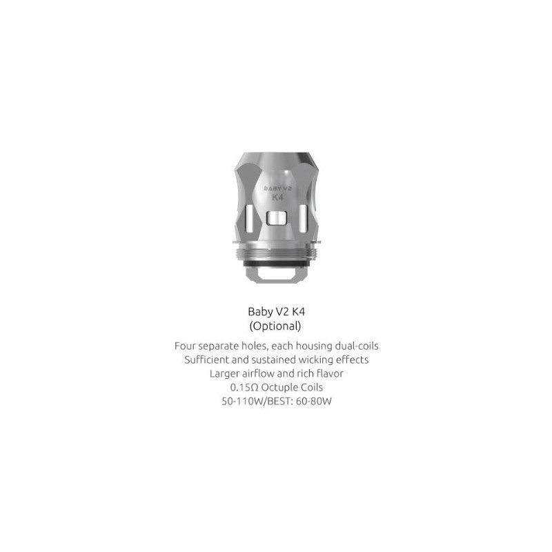 SMOK TFV8 Baby V2 K4 žhaviaca hlava 0,15 Ohm