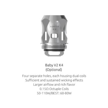 SMOK TFV8 Baby V2 K4 žhaviaca hlava 0,15 Ohm
