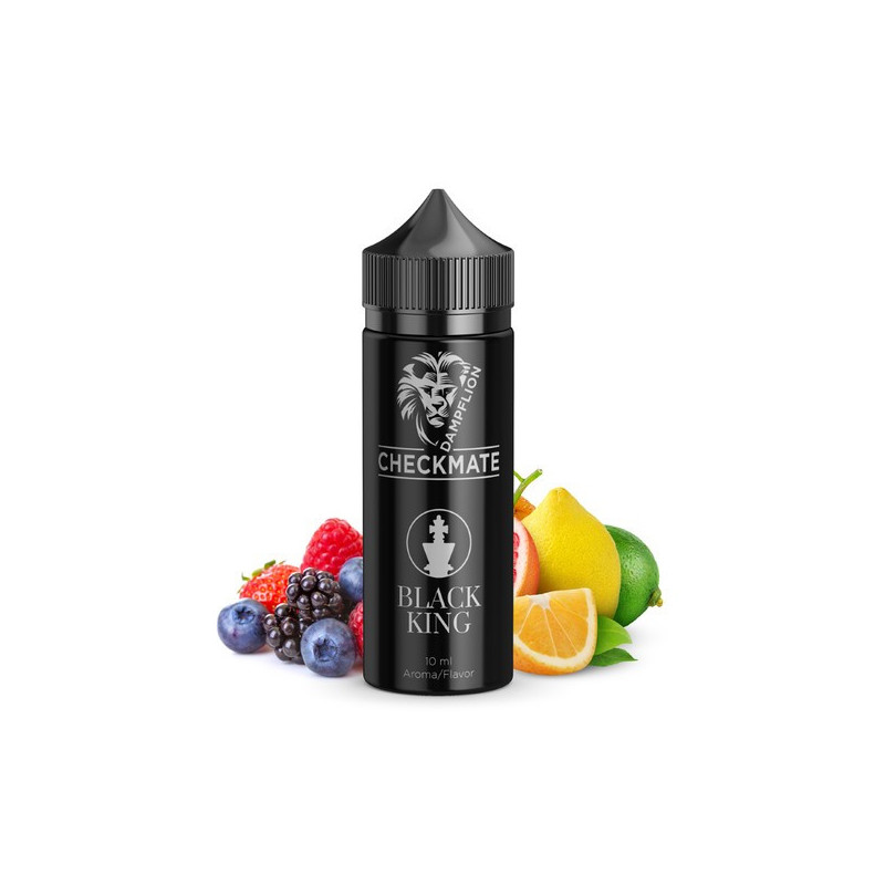 10 ml Black King CHECKMATE aróma + 120ml Gorilla fľaška