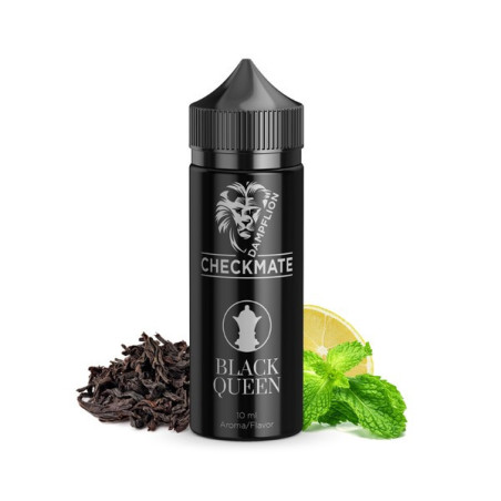 10 ml Black Queen CHECKMATE aróma + 120ml Gorilla fľaška