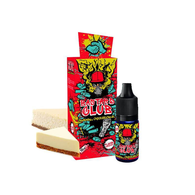 10 ml Criminal Cheesecake BASTARD CLUB aróma