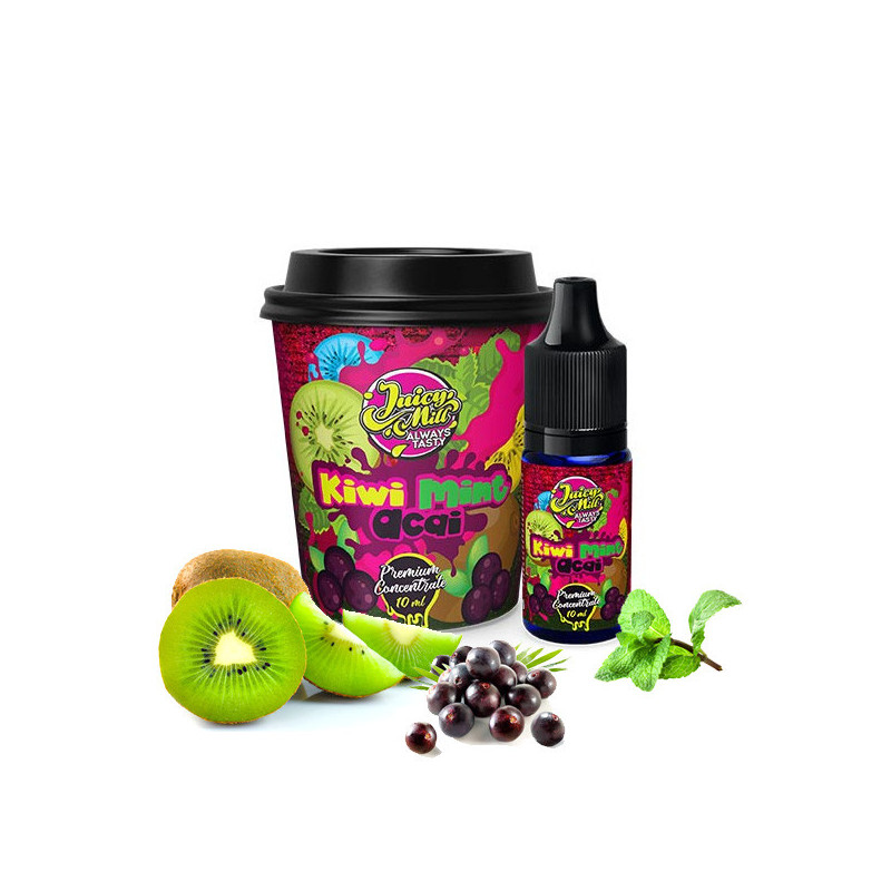 10 ml Kiwi Mint Acai JUICY MILL aróma