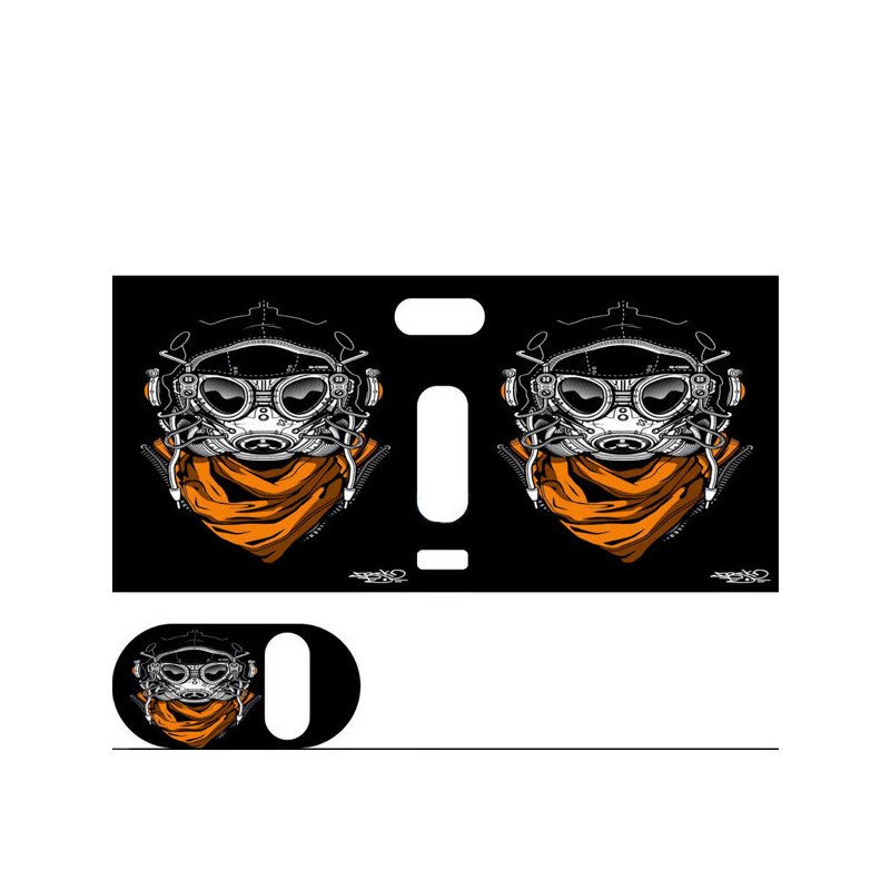 GAS MASK nálepka pre Eleaf iStick Pico